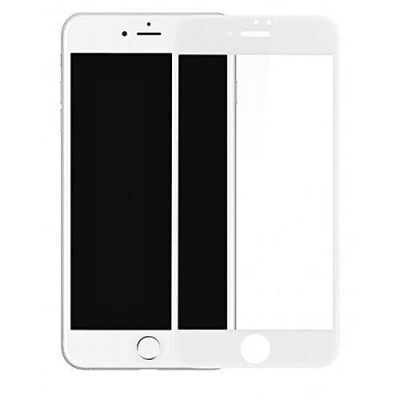 Folie Sticla Securizata 5D Tempered Glass Full Glue Apple iPhone 6  Alb-White