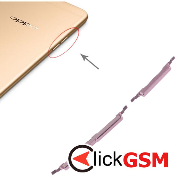 Buton Lateral Oppo A57