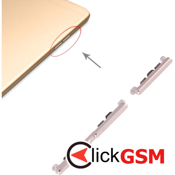 Buton Lateral Oppo R11 Plus