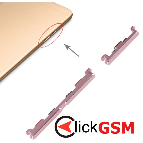 Buton Lateral Oppo R9 Plus