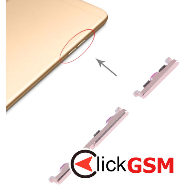 Buton Lateral Oppo R9S Plus