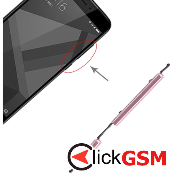 Buton Lateral Xiaomi Redmi 4X