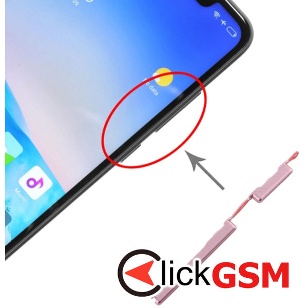 Buton Lateral Xiaomi Redmi Note 6 Pro