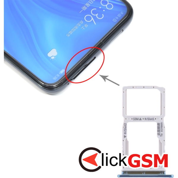 Suport Sim Huawei Enjoy 10 Plus