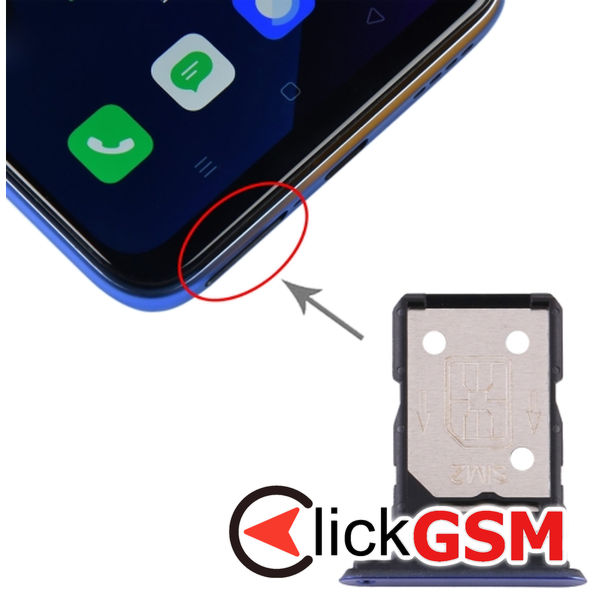 Suport Sim Realme X50 5G