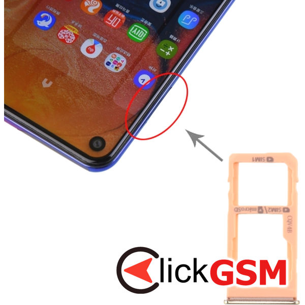 Suport Sim Samsung Galaxy A60