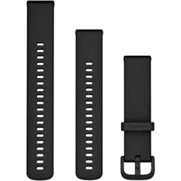Bratara Garmin Forerunner 245 Music · Garmin Schnellwechsel-Armband 20mm Silikon, schwarz