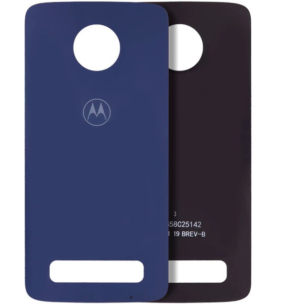 Motorola Moto Z3 Play · Back cover Glass For Motorola Moto Z3 Play (XT1929 / 2018) (Genuine OEM) (Deep Indigo)