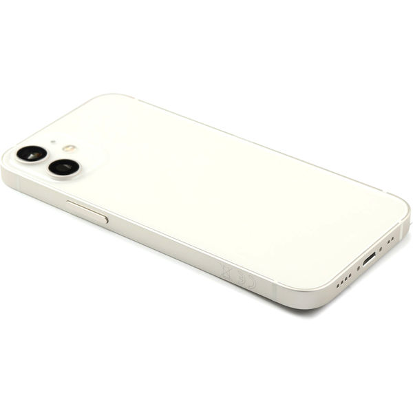 Apple iPhone 12 mini · Rear Housing with small parts (EU Version) For iPhone 12 Mini White Pulled