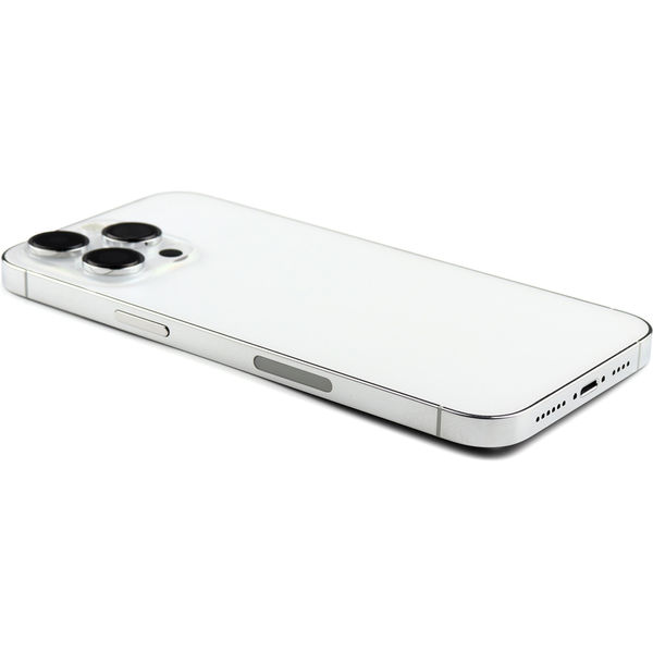 Apple iPhone 14 Pro Max · Rear Housing with small parts (US Version) For iPhone 14 Pro Max White Pulled