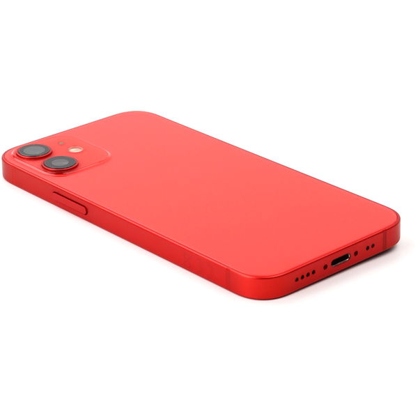 Apple iPhone 12 mini · Rear Housing with small parts (EU Version) For iPhone 12 Mini Red Pulled C