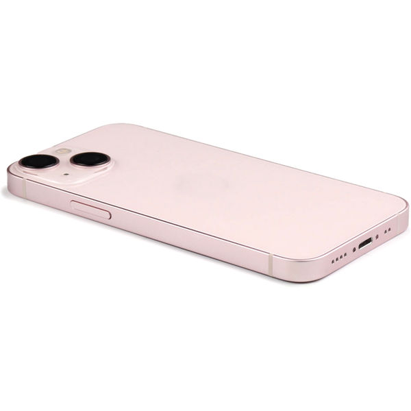 Apple iPhone 13 mini · Rear Housing with small parts (EU Version) For iPhone 13 Mini Pink Pulled