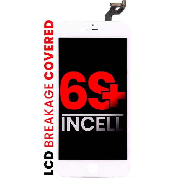 LCD Assembly With Steel Plate For iPhone 6S Plus (Aftermarket Pro: XO7 Incell) (White)