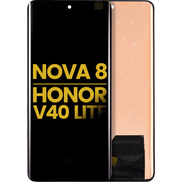 Huawei nova 8 · OLED Assembly Without Frame For Huawei Nova 8 / Honor V40 lite (Refurbished) (All Colors)