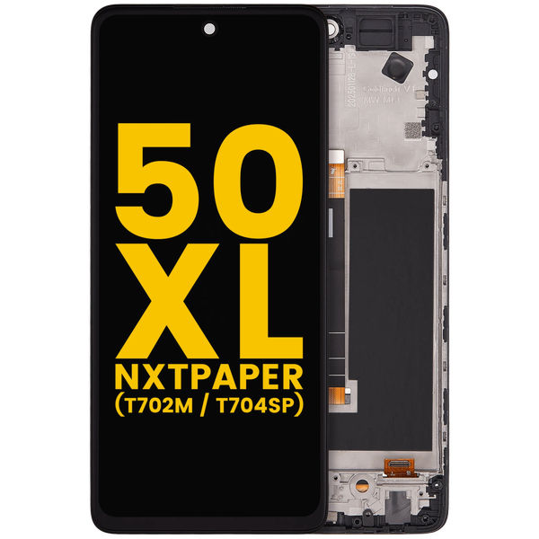 TCL 50 XL NxtPaper 5G · LCD Assembly With Frame For TCL 50 XL NxtPaper 5G (T702M / T704SP) (Refurbished) (All Colors)