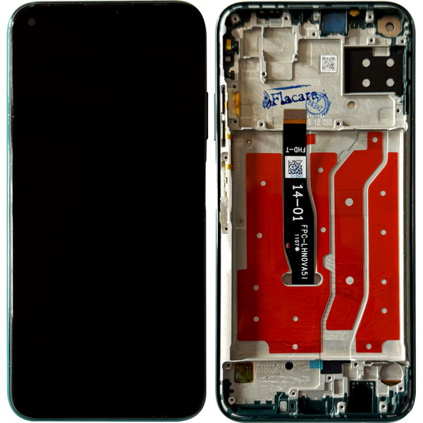 Display Huawei P40 Lite cu rama, Verde