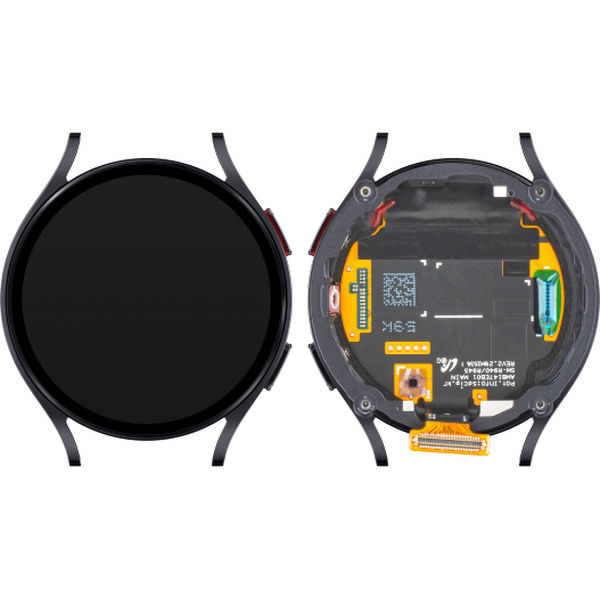 Samsung Galaxy Watch 6 44mm · Display cu Touchscreen Samsung Galaxy Watch6 44mm, cu Rama, Versiune BT, Gri, Service Pack GH97-28837A