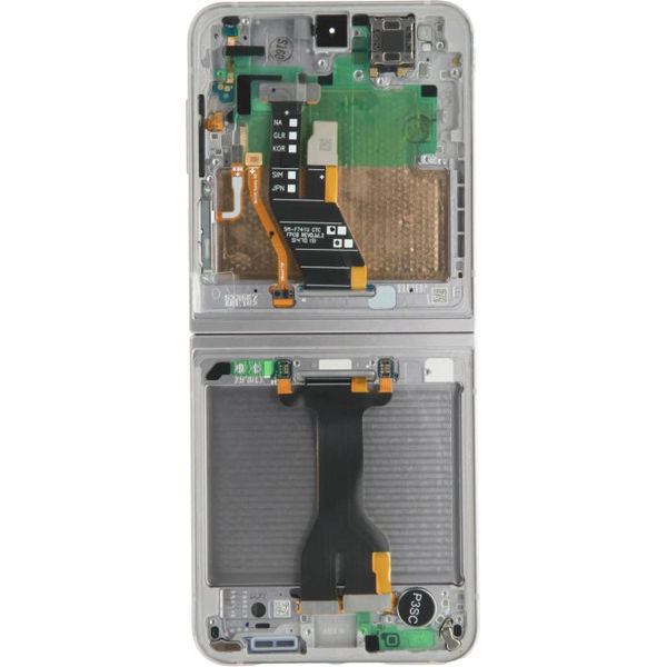 Samsung Galaxy Z Flip6 · Ecran OLED pentru Samsung Z Flip 6 F741B, Sticla tactila cu rama, GH82-35014A, Genuine Service Pack