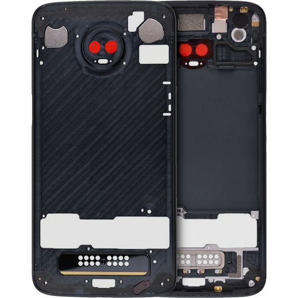 Motorola Moto Z3 Play · Mid-Frame Housing For Motorola Moto Z3 Play (XT1929 / 2018) (Genuine OEM) (Black)
