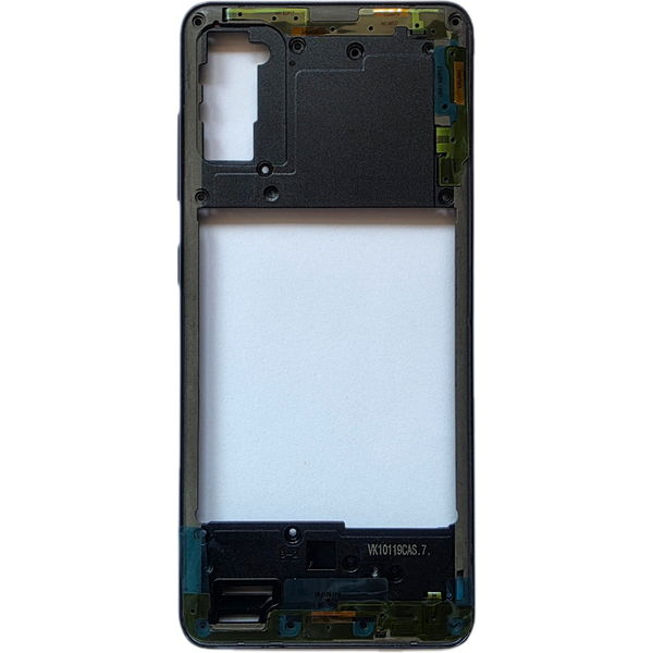 Mijloc Negru Samsung Galaxy A41 · Rama mijloc intermediara Samsung A41, Black