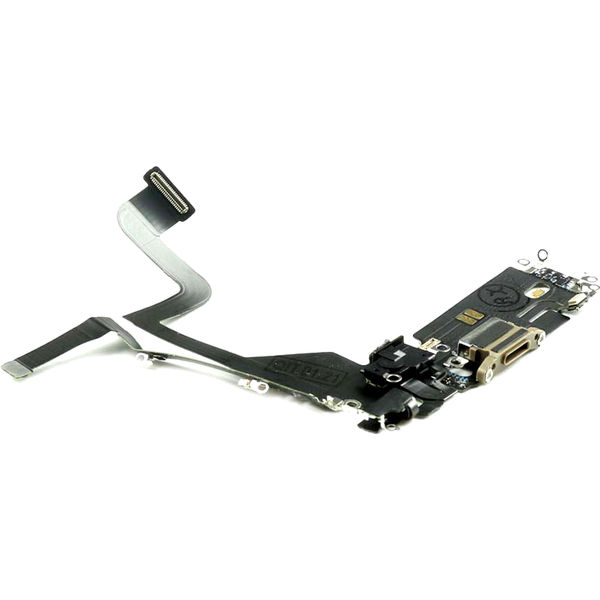 Apple iPhone 13 Pro · Charging Board For iPhone 13 Pro Gold Pulled