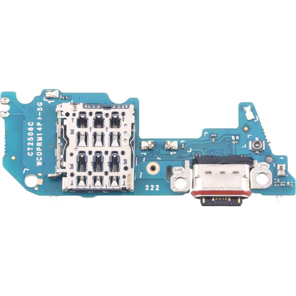 Realme 14 Pro+ 5G · For Realme 14 Pro+ 5G RMX5051 Charging Port Board With SIM Card Holder Socket, Not Supporting Fast Charging