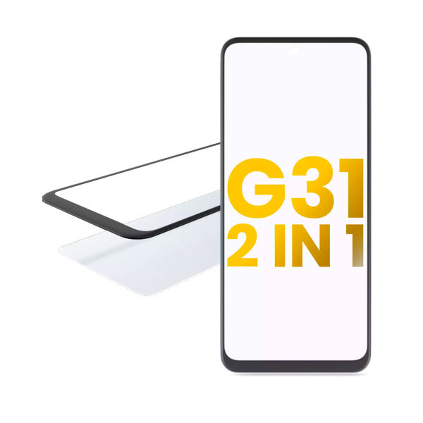 Motorola Moto G31 · 2 in 1 Front Glass With OCA Pre-Installed For Motorola Moto G31 (XT2173 / 2021)