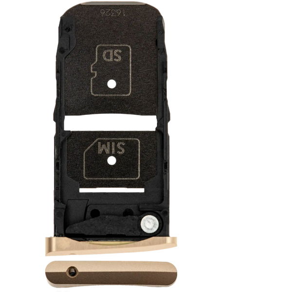 Sim Card Tray For Motorola Moto Z Force Droid (XT1650-02 / 2016) (Gold)